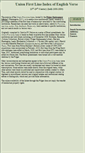 Mobile Screenshot of firstlines.folger.edu